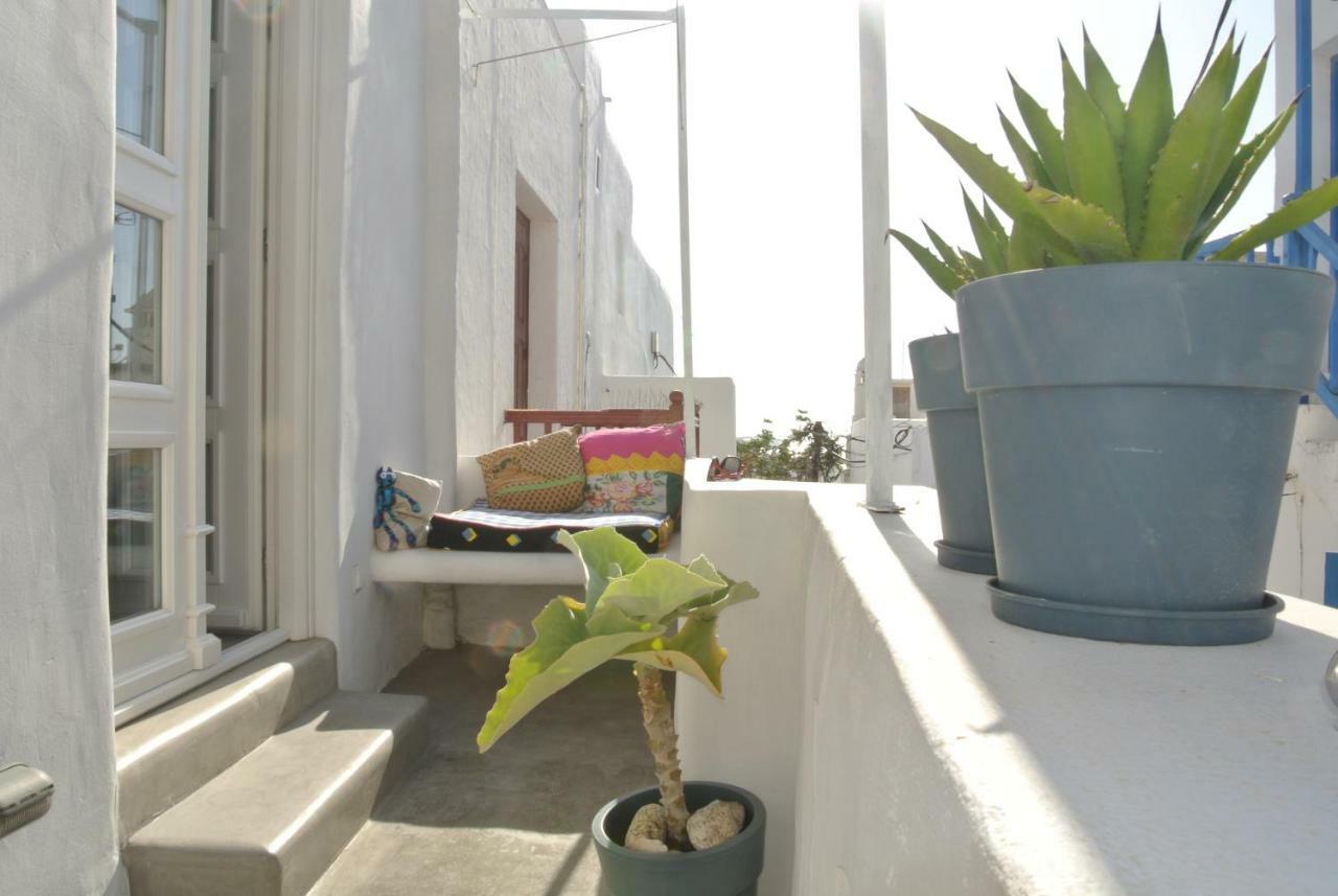 Eclectic & Artistic House In Mykonos Town Villa ภายนอก รูปภาพ