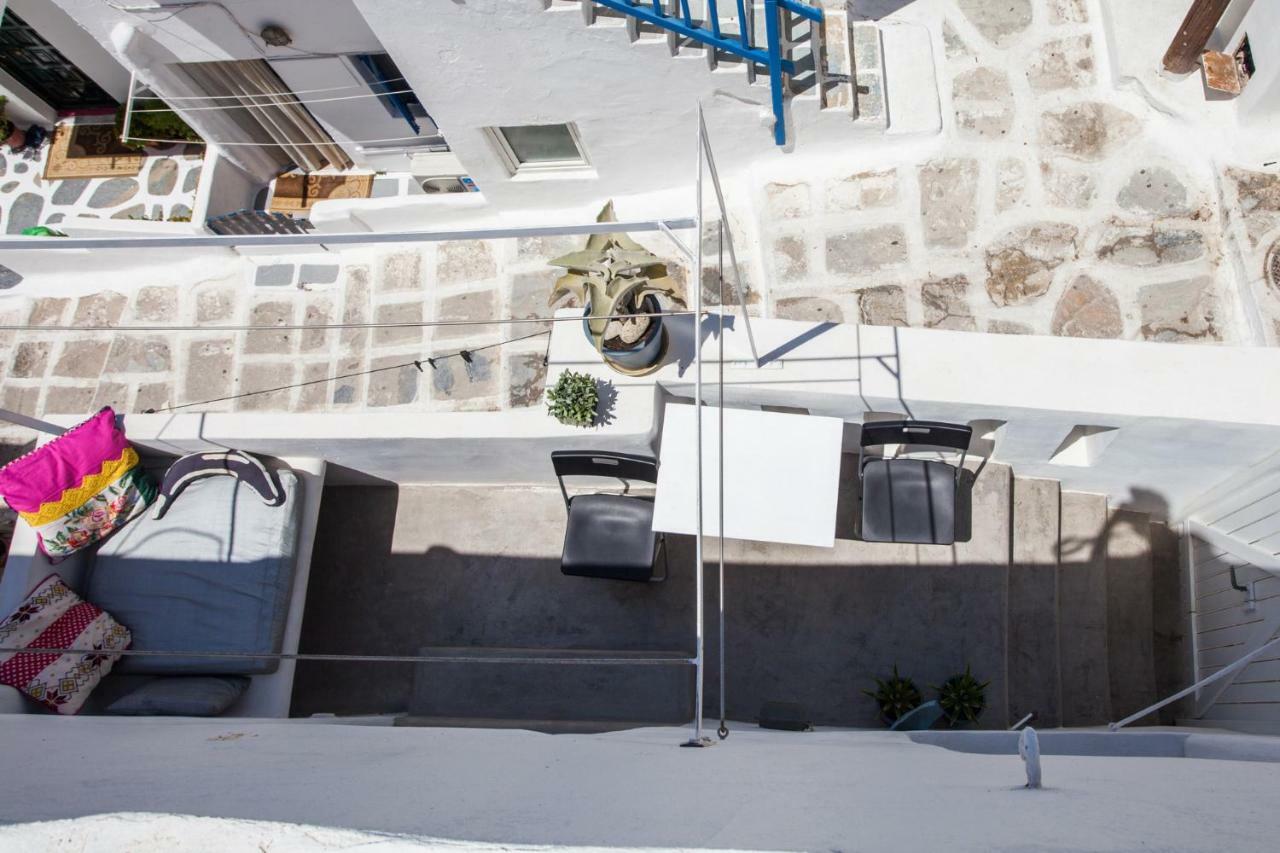 Eclectic & Artistic House In Mykonos Town Villa ภายนอก รูปภาพ
